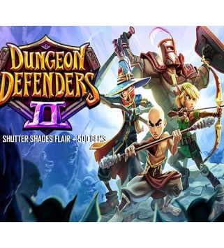 Dungeon Defenders II: 500 Gems + Shutter Shades Flair DLC Digital Download Key GLOBAL